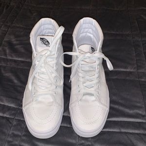 White high tops vans